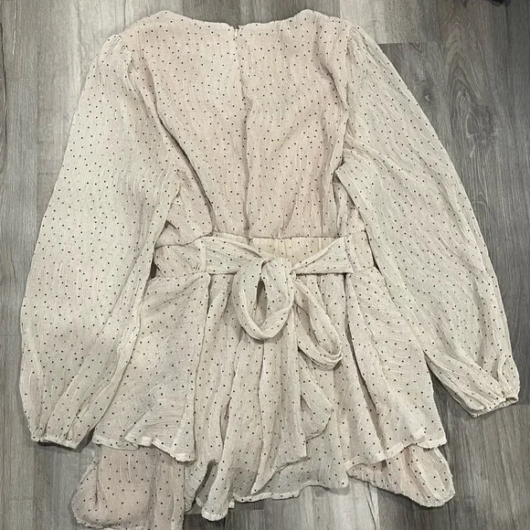 NWOT perfectly Priscilla polka dot dress - Picture 2 of 2